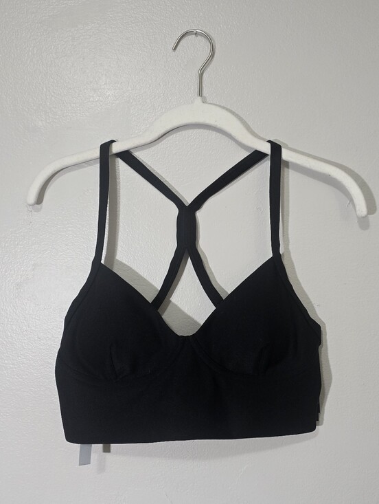 VSX Other - VSX Black Cross-Back Sports Bralette - New W/ Tags